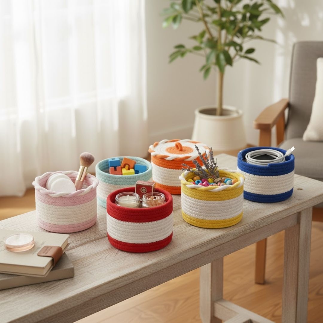 Twister Basket: Stylish Eco-Friendly Storage Solution